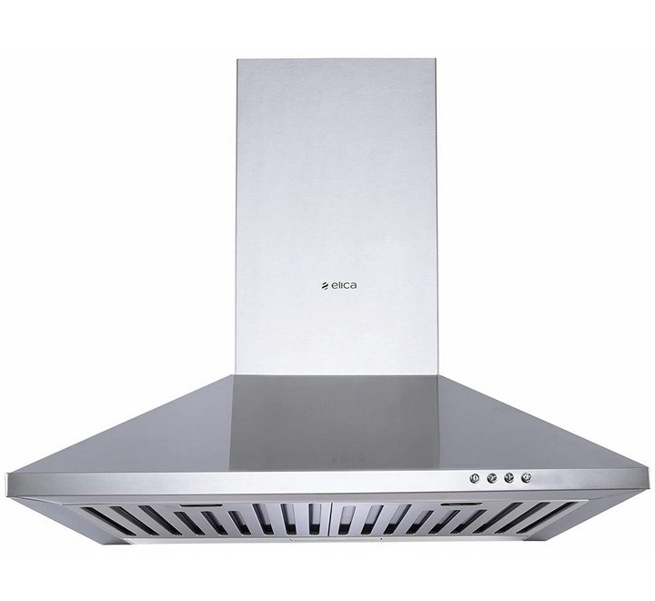 Elica STRIP BF 60 SS Wall Mounted Chimney  (Silver 880 CMH)